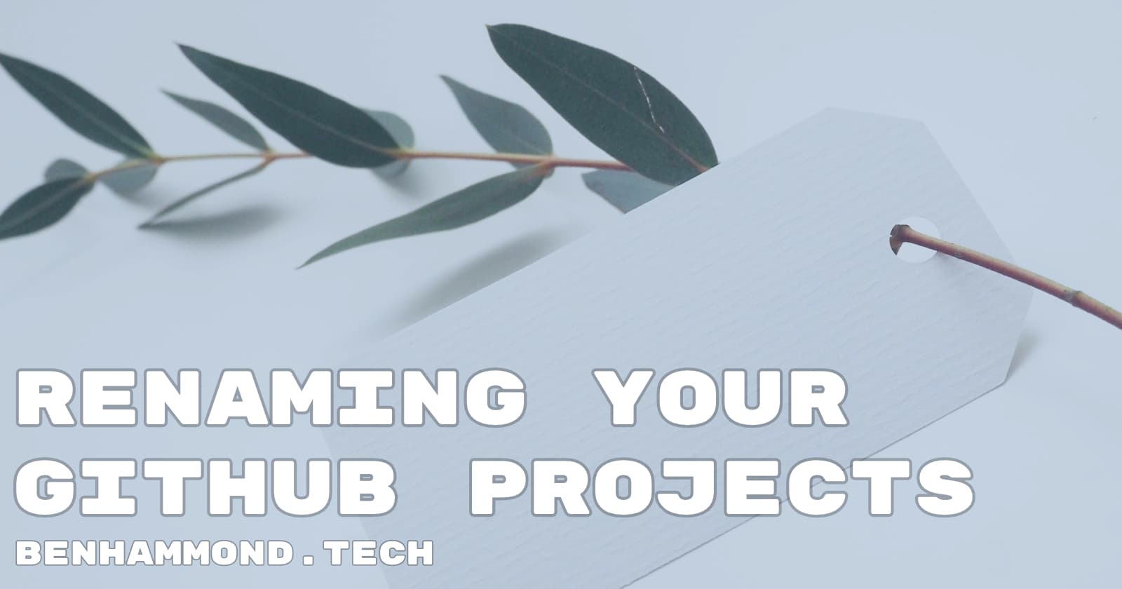 Renaming Your GitHub Projects